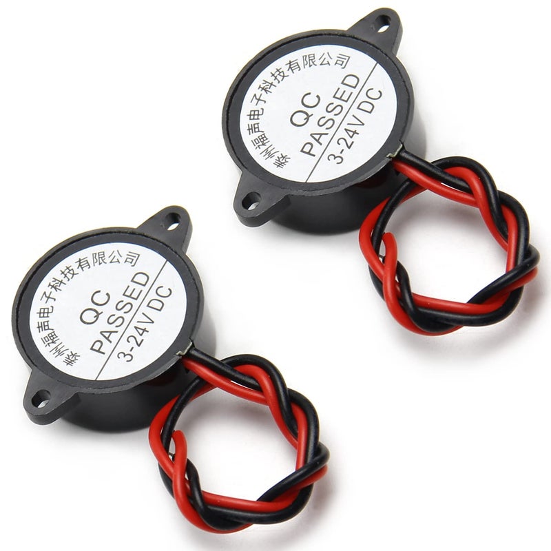 Fielect DC 12V 90dB Active Electronic Buzzer Alarm Sounder Continuous Sound Beep Speaker - Image 3